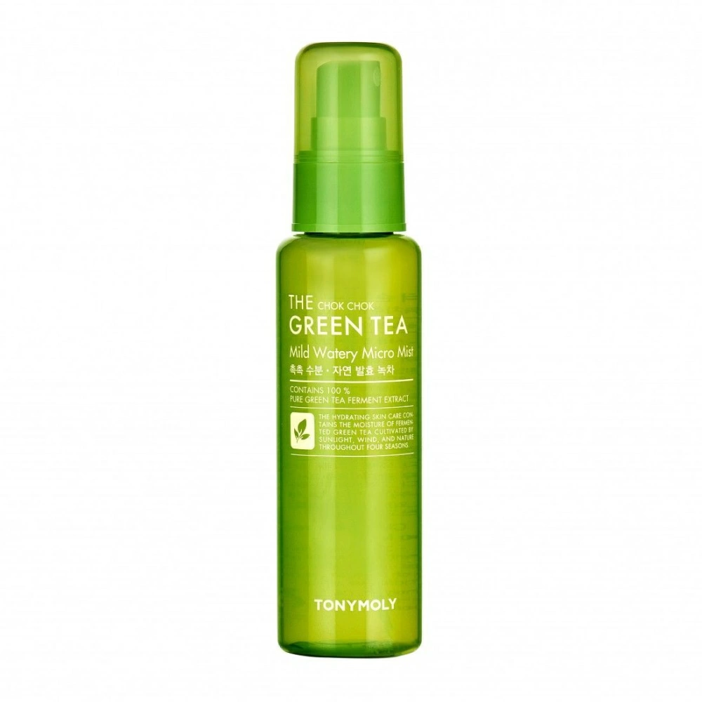 Tonymoly Мист для лица The Chok Chok Green Tea Watery Mist с экстрактом зелёного чая, 50 мл.