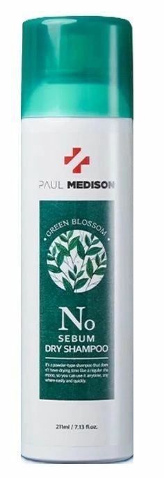 Paul Medison Signature No Sebum Dry Shampoo Green Blossom Сухой шампунь для волос с ароматом зелёных цветов 211мл