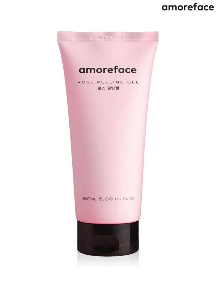 Amoreface Пилинг-гель для сухой и обезвоженной кожи лица Rose Peeling Gel с розой, 180 мл.