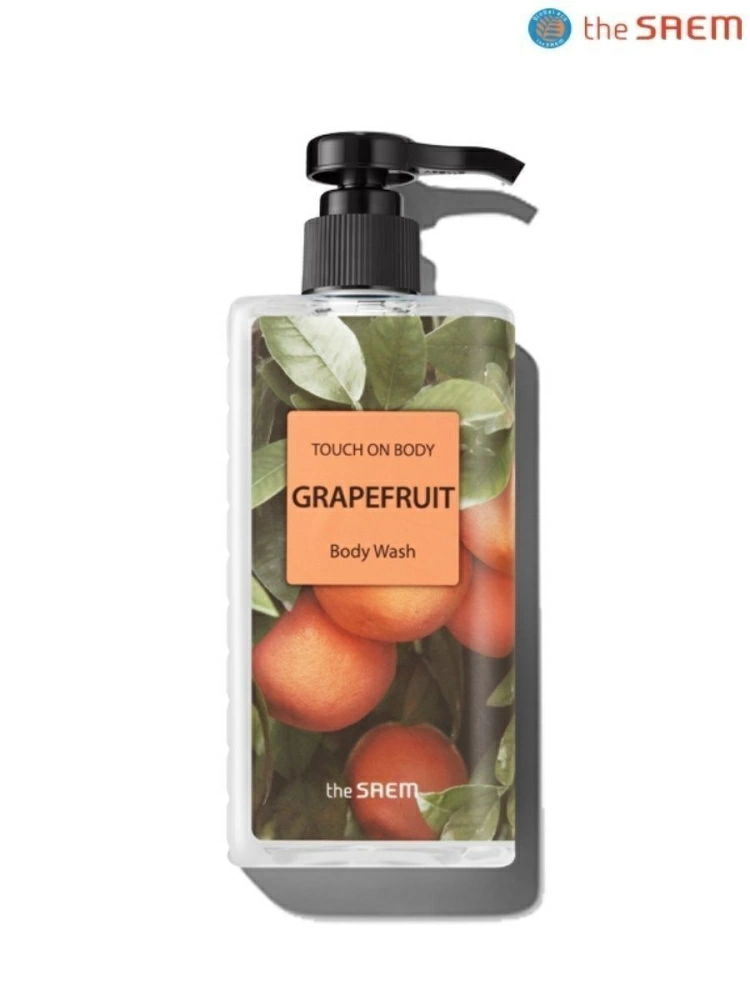 The Saem Гель для душа Touch on Body Body Wash Grapefruit, 300 мл.