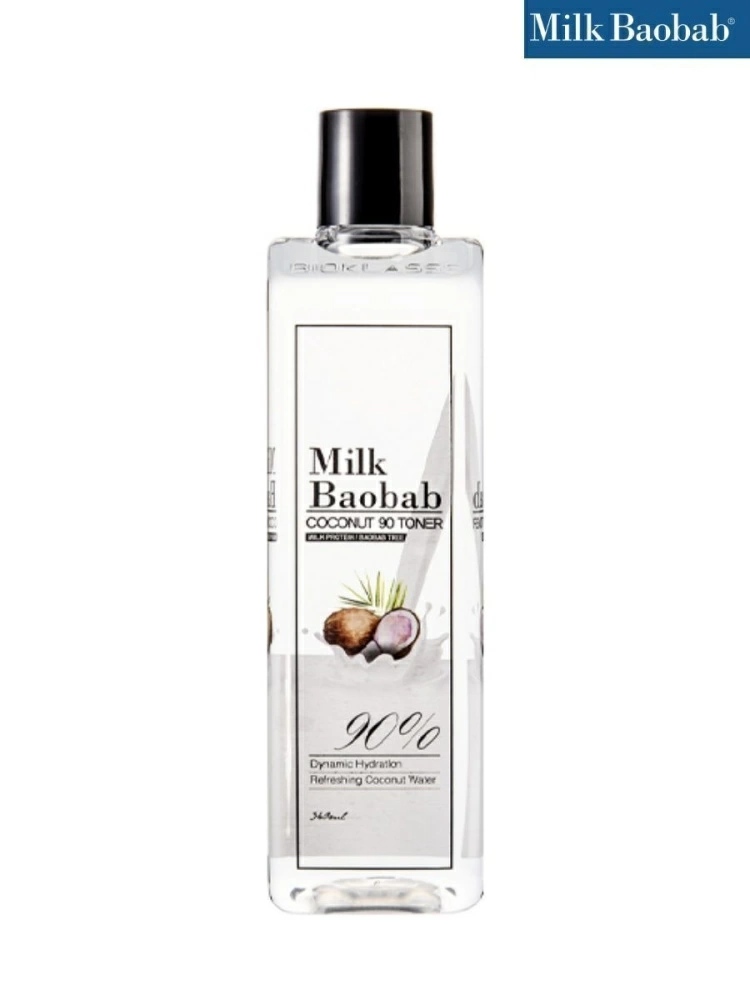 MilkBaobab Тонер Coconut 90 Toner, 340 мл.