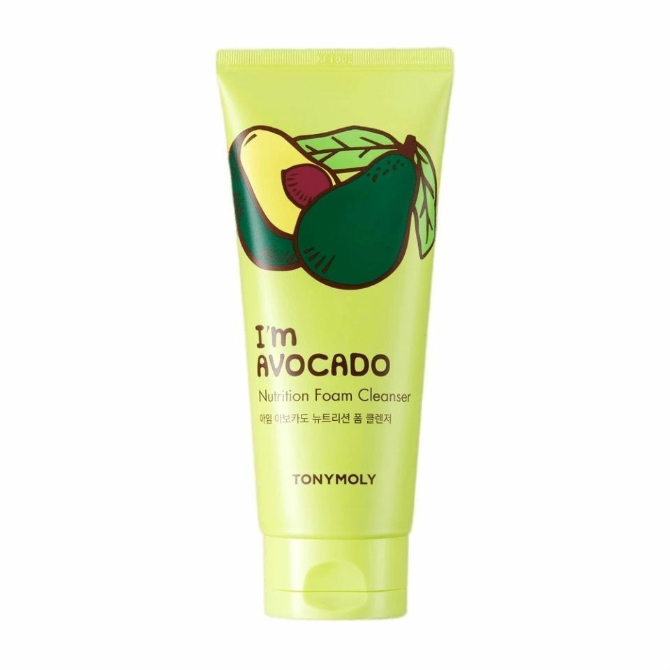 Tonymoly I'M AVOCADO FOAM CLEANSER Питательная пенка для умывания с экстрактом авокадо 180мл