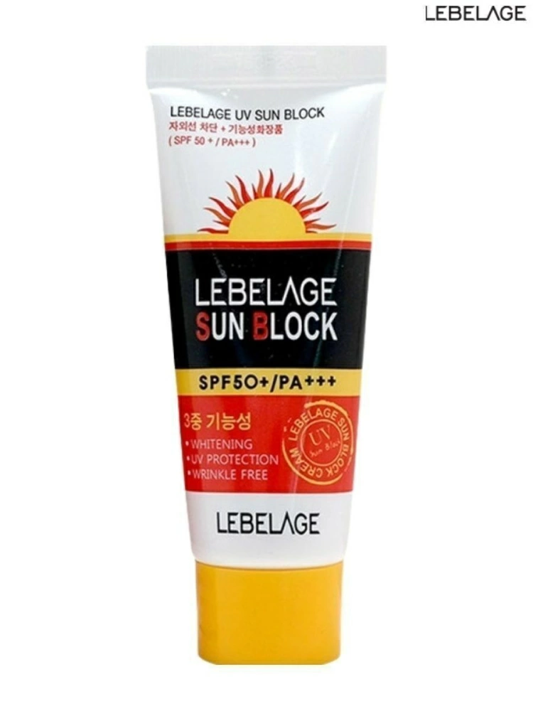 Солнцезащитный крем для тела Lebelage UV Sun Block SPF50+ PA+++, 30 мл.