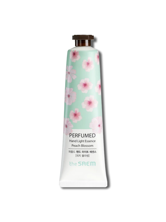 The Saem Крем-эссенция для рук Perfumed Hand Light Essence Peach Blossom, 30 мл.