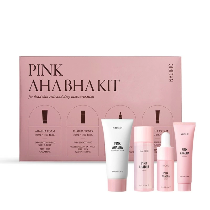 Nacific Aha Bha Набор уходовых средств с Aha Bha кислотами Pink Aha Bha Kit