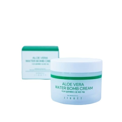 Jigott Aloe Vera Water Bomb Cream Крем для лица с экстрактом Алоэ Вера 150мл