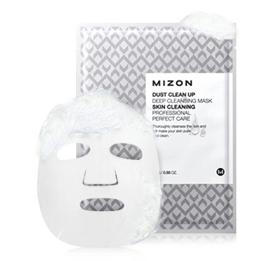 Mizon Тканевая маска для лица Dust Clean Up Deep Cleansing Mask очищающая, 25 гр.