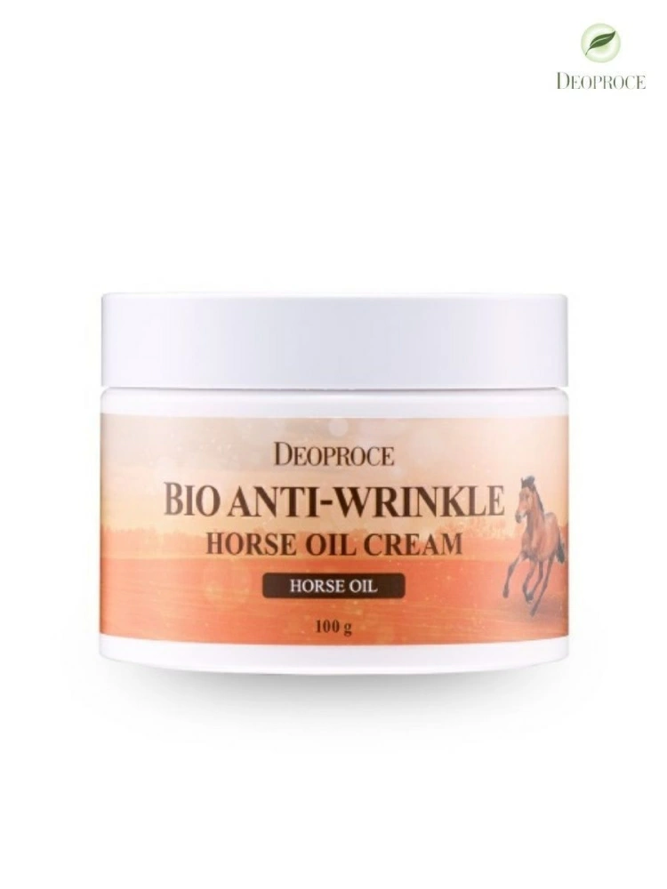 Deoproce Horse Крем BIO ANTI WRINKLE HORSE OIL CREAM