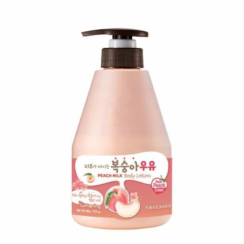 Welcos Kwailnara Лосьон для тела Kwailnara Peach Milk Body Lotion 560 гр.