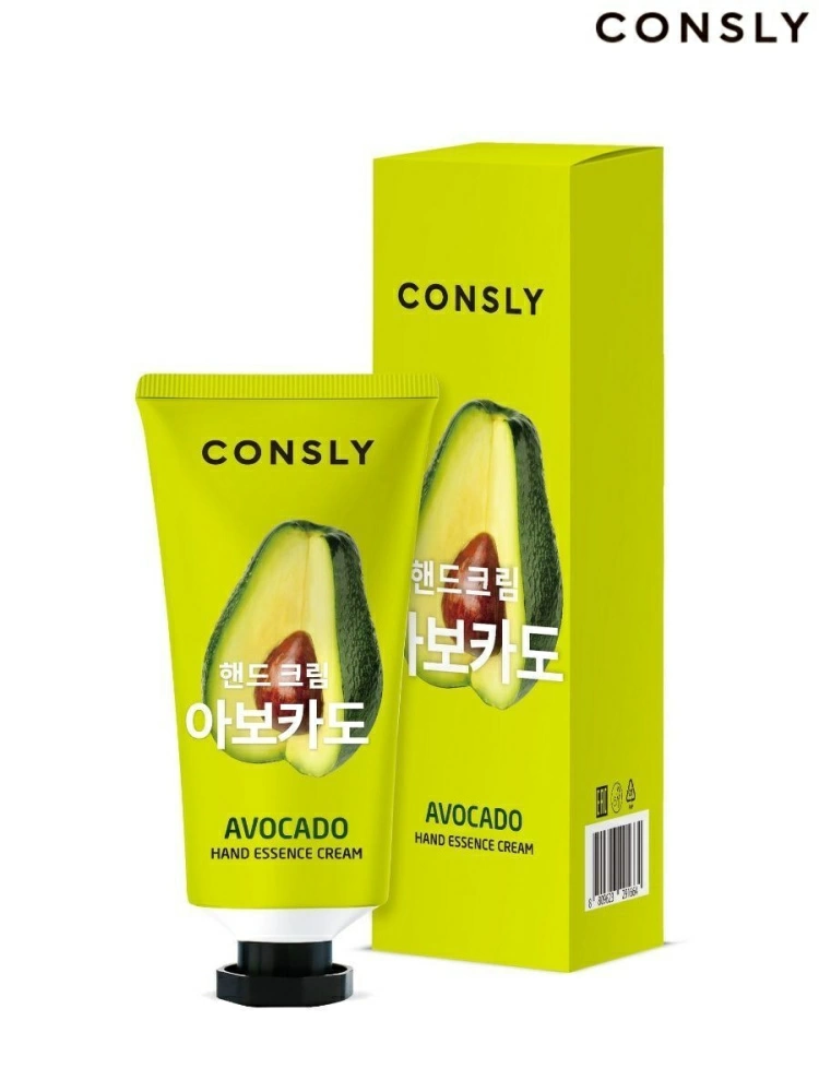 Consly Крем-сыворотка для рук с экстрактом авокадо Avocado Hand Essence Cream, 100мл