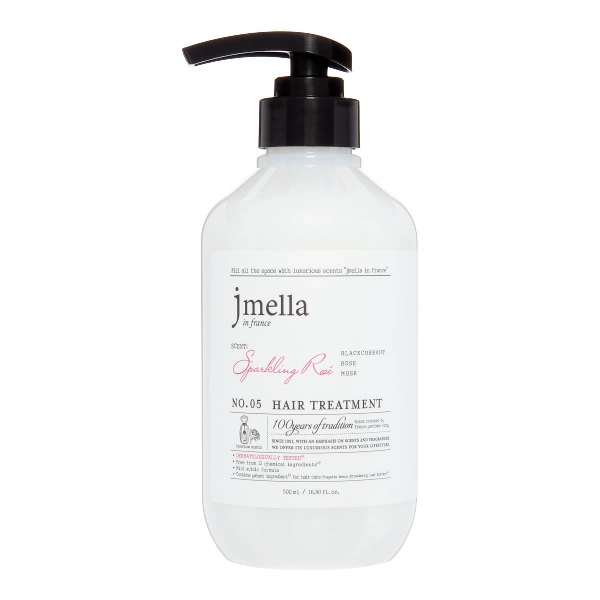 Jmella IN FRANCE SPARKLING ROSE HAIR TREATMENT Маска для волос "Чёрная смородина, роза, мускус"