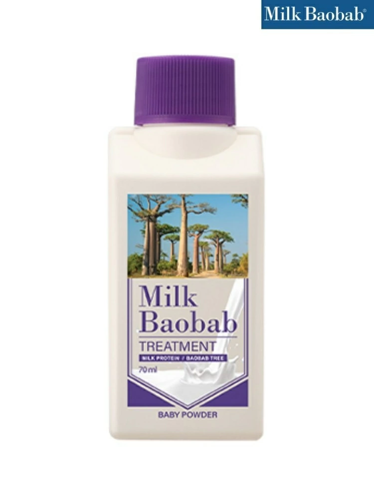 MilkBaobab Бальзам для волос Treatment Baby Powder Travel Edition, 70 мл.