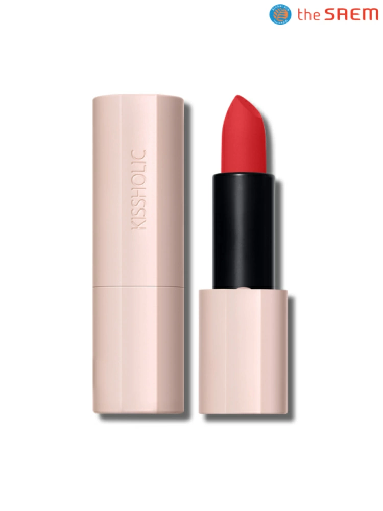 The Saem Помада Kissholic Lipstick Matte RD07 Triple Red