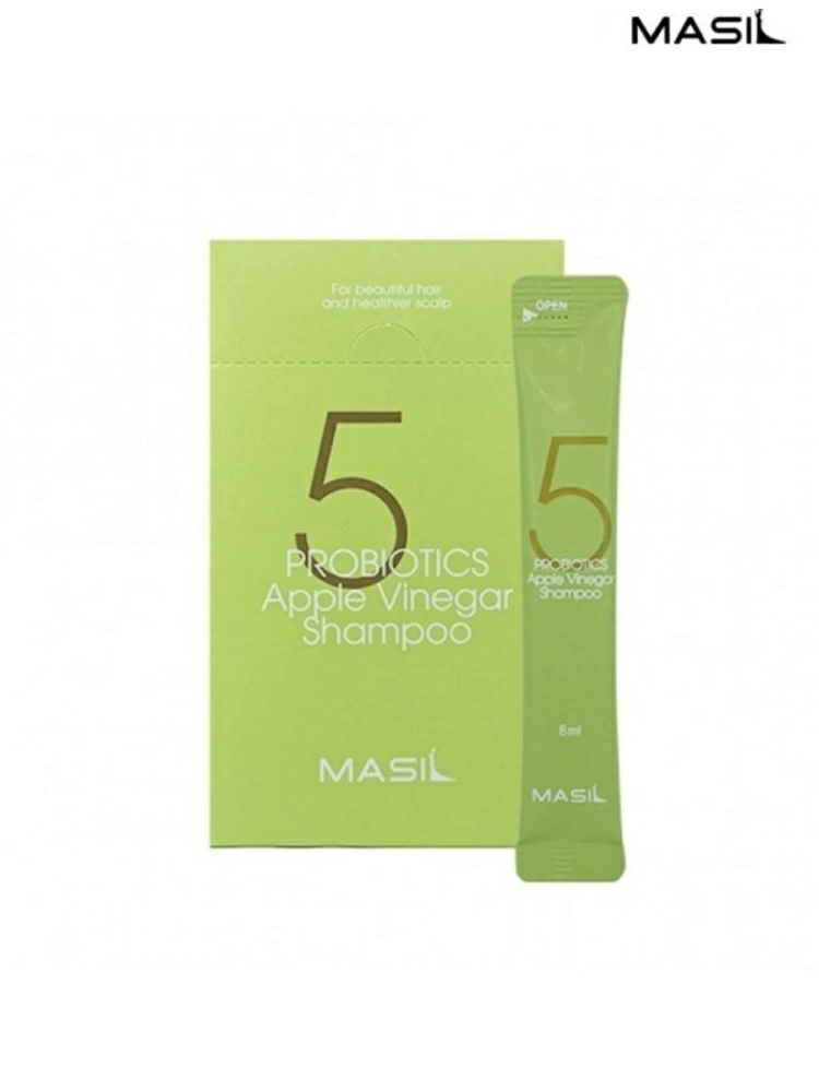 Masil Набор шампуней для волос 5 Probiotics Apple Vinegar Shampoo Pouch, 20 шт. по 8 мл.