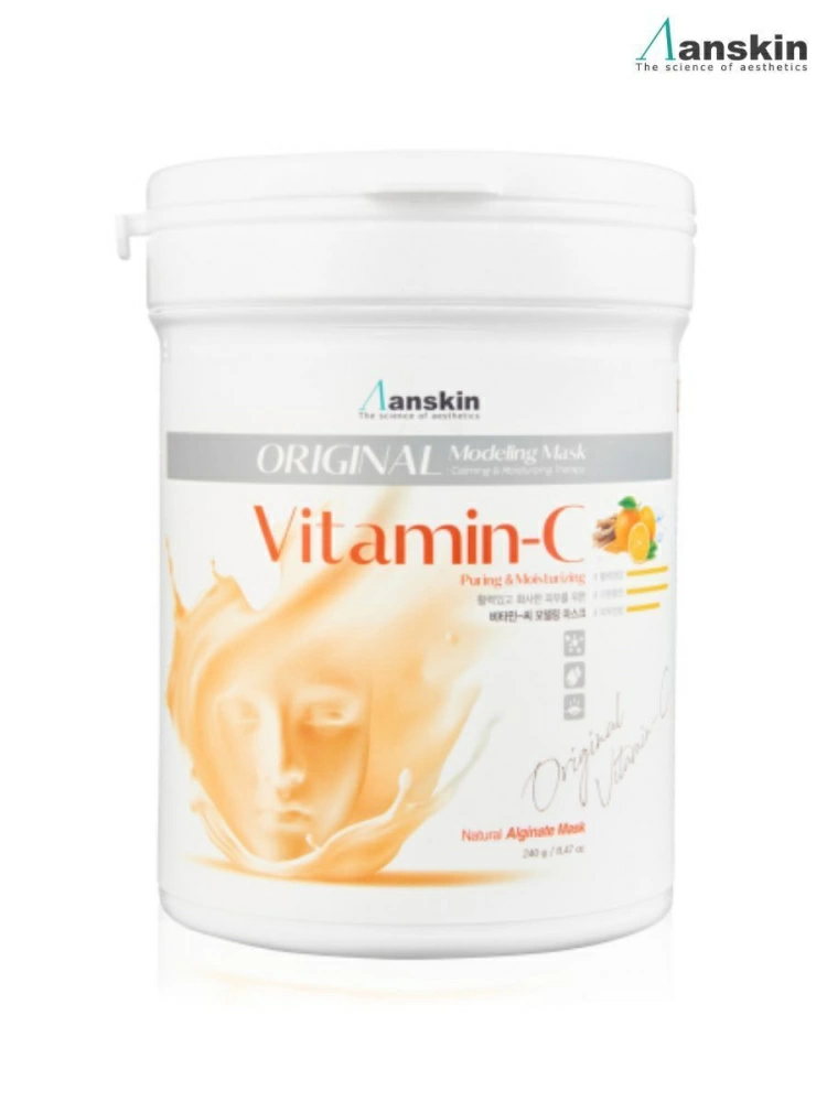 Anskin Альгинатная маска Vitamin-C Modeling Mask с витамином С, 700 мл.