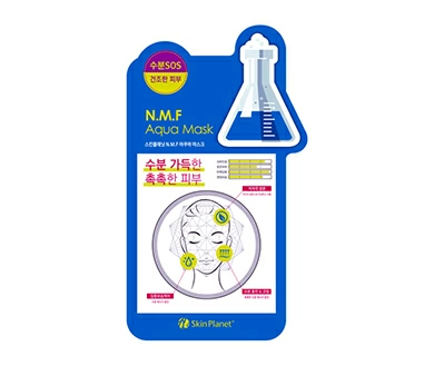 Mijin Тканевая маска для лица Uniquleen N.M.F. Aqua Filler Mask, 26 гр.