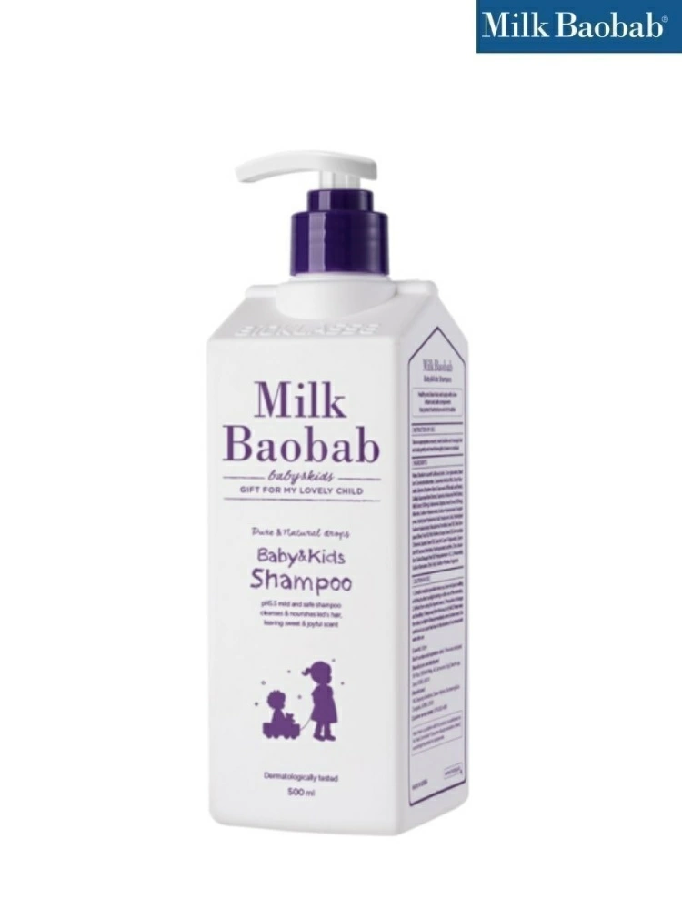 MilkBaobab Детский шампунь Baby & Kids Shampoo, 500 мл.