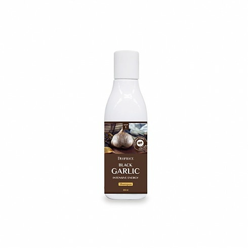 Deoproce Шампунь для волос Black Garlic Intensive Energy Shampoo, с экстрактом черного чеснока, 200 мл.