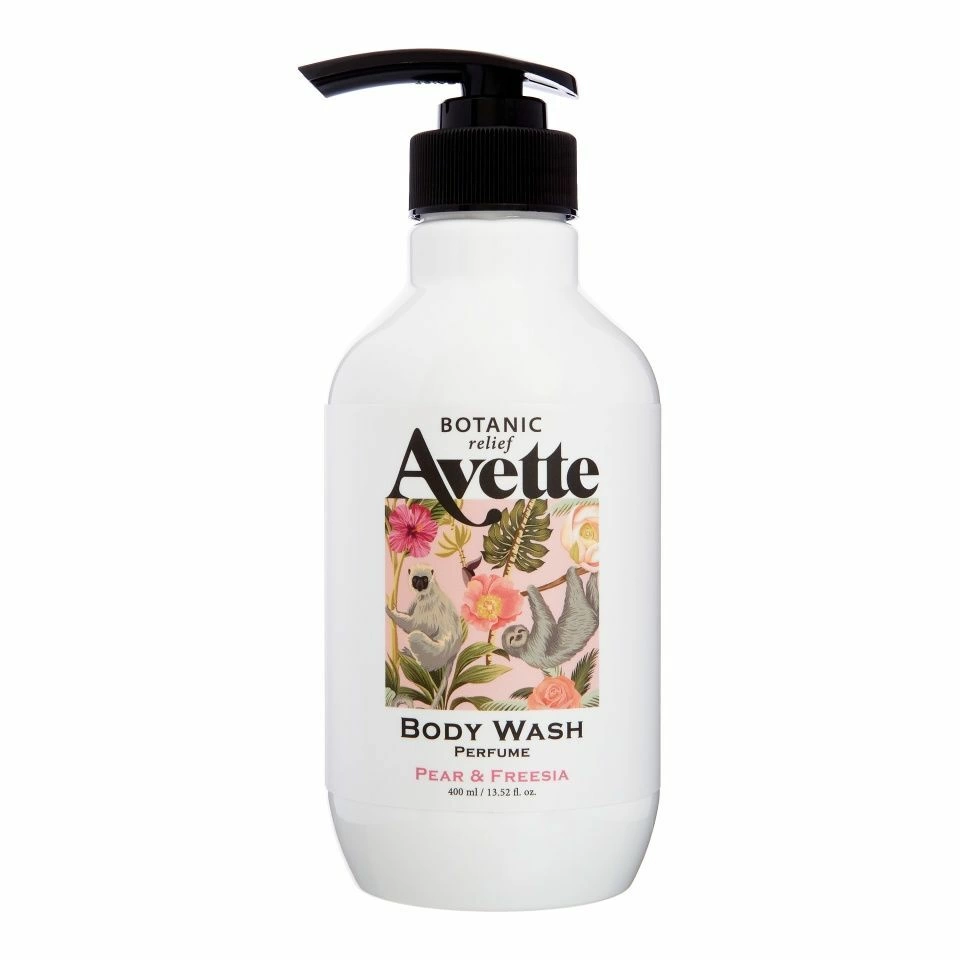 Tonymoly AVETTE PEAR & FREESIA PERFUME BODY WASH Парфюмированный гель для душа c ароматом груши и цветка фрезии 400мл