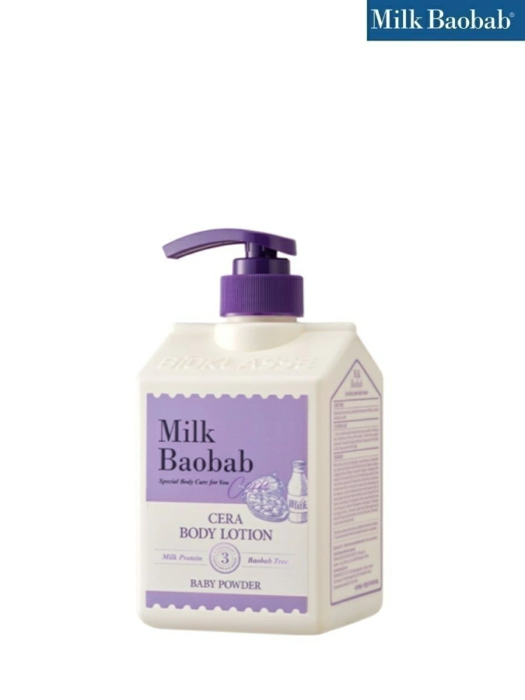 MilkBaobab Лосьон Cera Body Lotion Baby Powder, 600 мл.