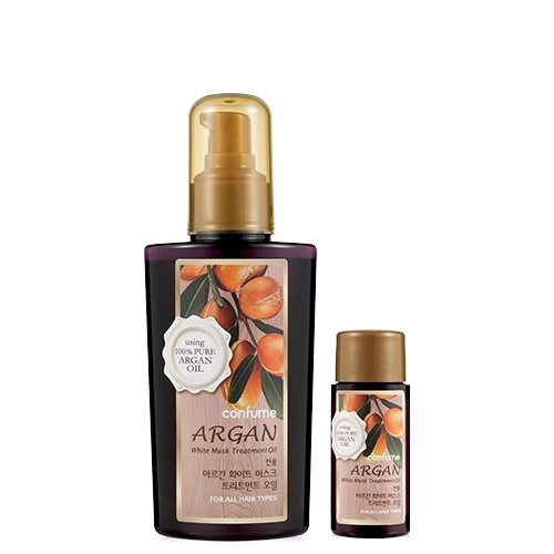 Welcos Confume Аргановое масло для волос Argan Treatment Oil, 120 мл. + 25 мл.