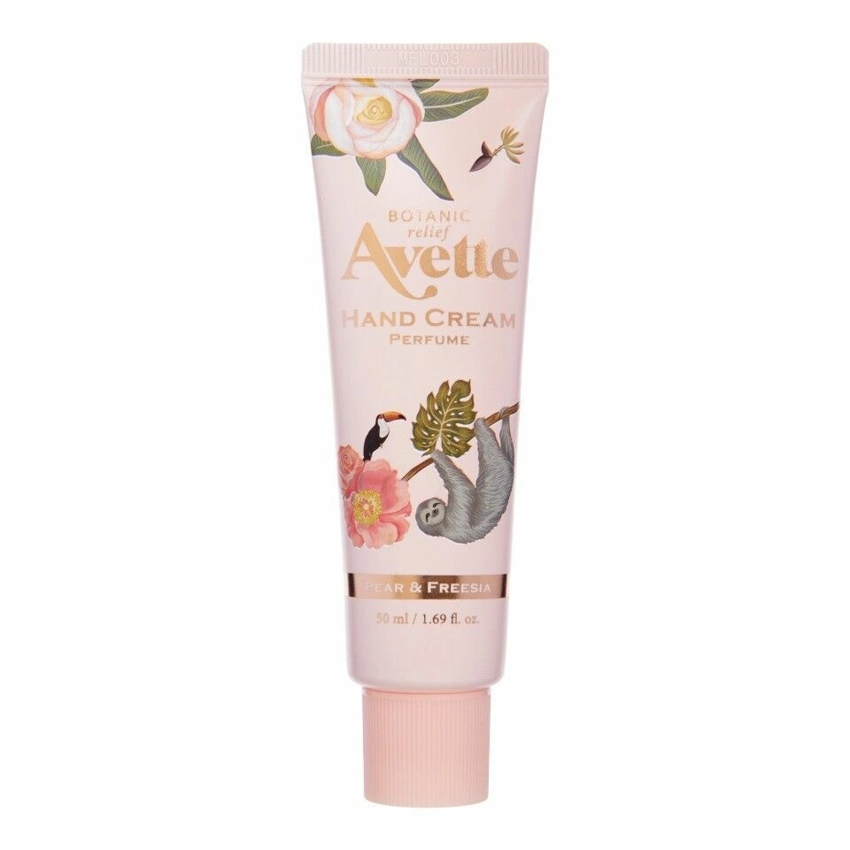 Tonymoly AVETTE BOTANIC RELIEF PEAR&FREESI HAND CREAM Парфюмированный крем для рук с ароматом груши и цветка фрезии 143мл