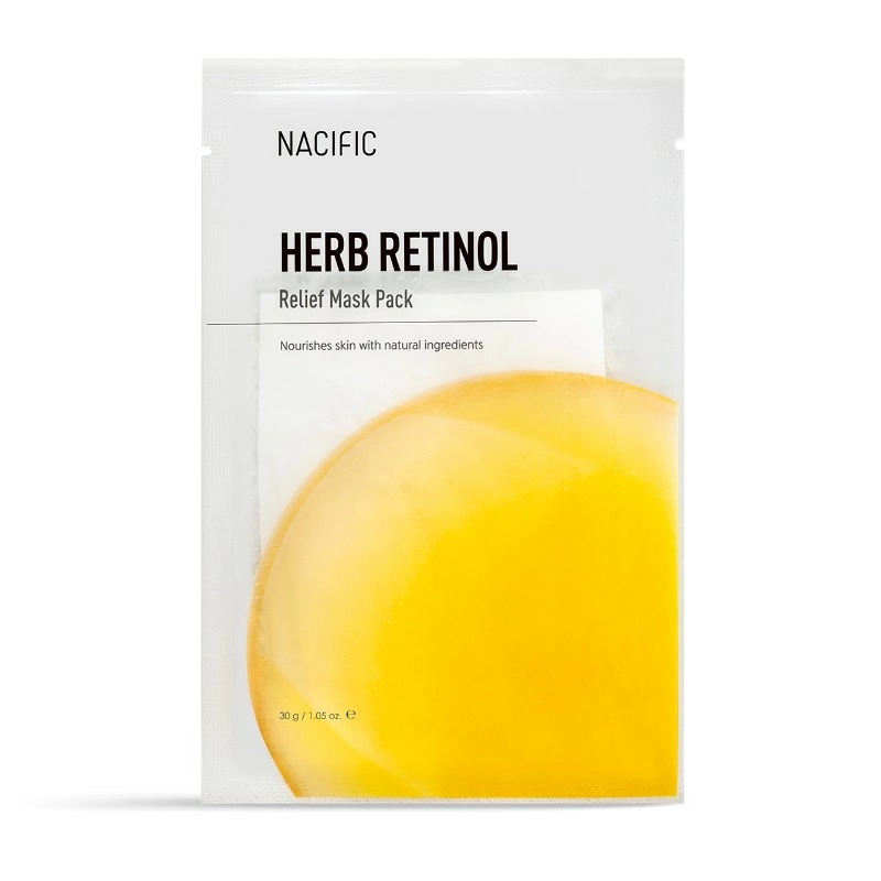 Nacific Herb Маска на тканевой основе Herb Retinol Relief Mask Pack 30g