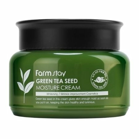 FarmStay Крем для лица Green Tea Seed Moisture Cream, 100 мл.