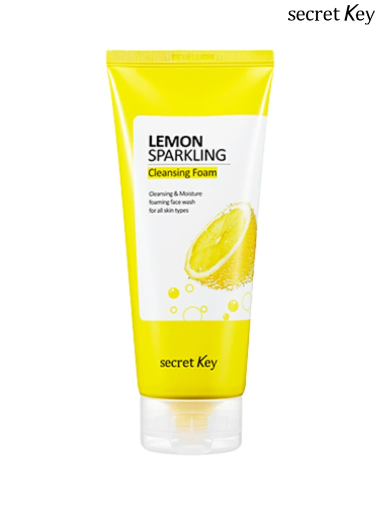 Secret Key Пенка для умывания Lemon Sparkling Cleansing Foam, 200 гр.