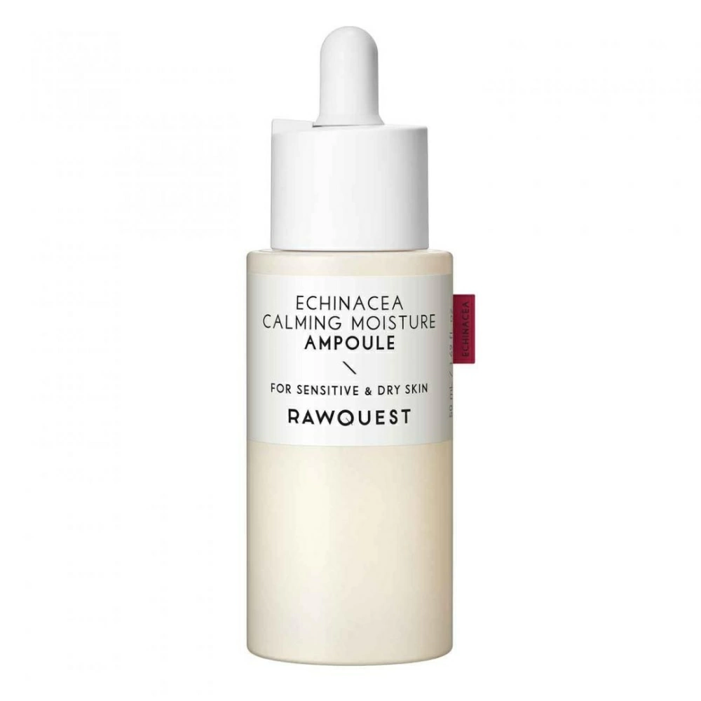 RAWQUEST ECHINACEA CALMING MOISTURE AMPOULE Увлажняющая ампульная сыворотка с экстрактом эхинацеи