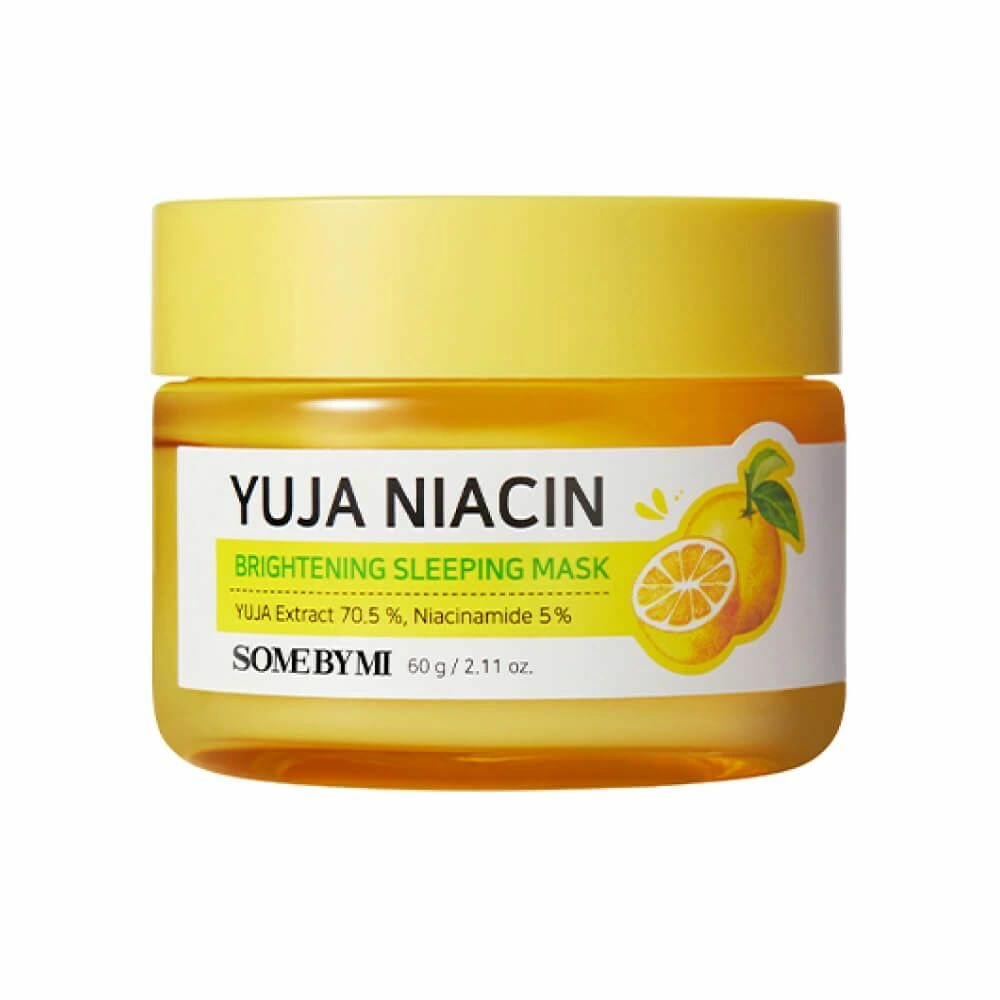 SOME BY MI Маска для лица Yuja Niacin 30 Days Miracle Brightening Sleeping Mask, 60 гр.