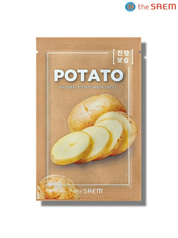 The Saem Тканевая маска Natural Potato Mask Sheet, 21 мл.