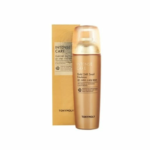 Tonymoly Эмульсия для лица Intense Care Gold 24K Snail Emulsion, 140 мл.