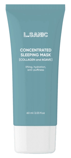 L.Sanic Mask Маска концентрированная ночная с коллагеном и агавой Collagen & Agave Concentrated Sleeping Mask, 60мл