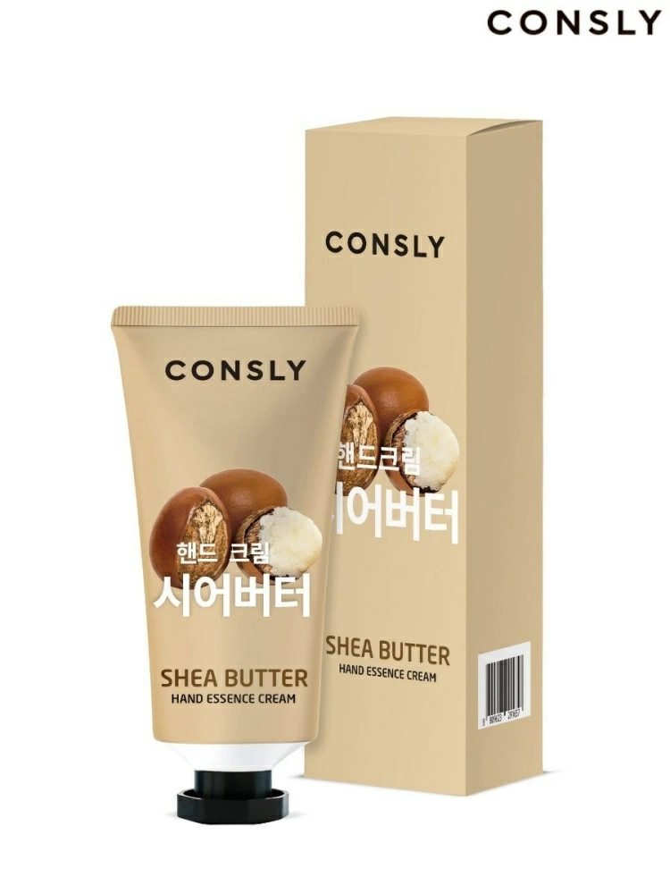 Consly Крем-сыворотка для рук с экстрактом масла ши Shea Butter Hand Essence Cream, 100мл