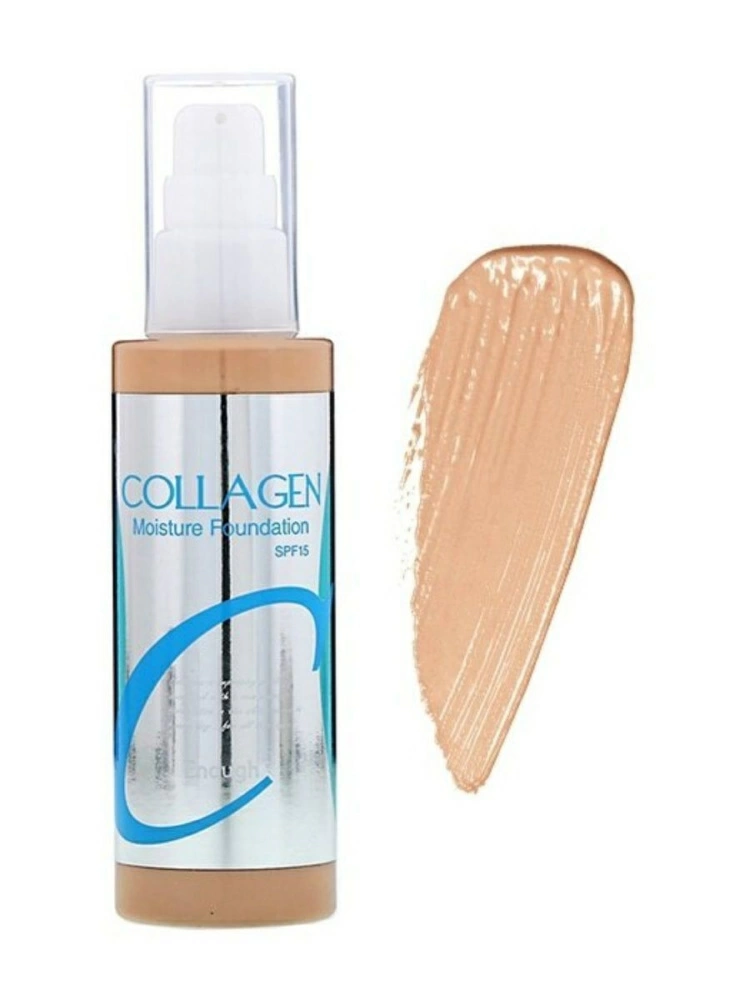 Enough Тональная основа Collagen Moisture Foundation 23, 100 мл.