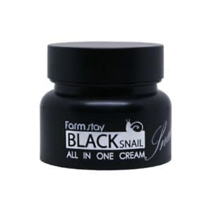 FarmStay Восстанавливающий крем для лица Farmstay Black Snail All in One Cream с муцином черной улитки, 100 мл.
