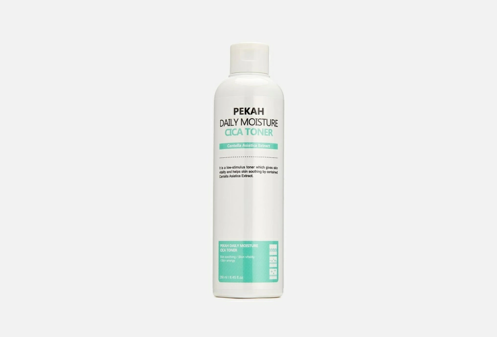 Pekah Daily Moisture Cica Toner Успокаивающий тонер с экстрактом центеллы азиатской 250мл