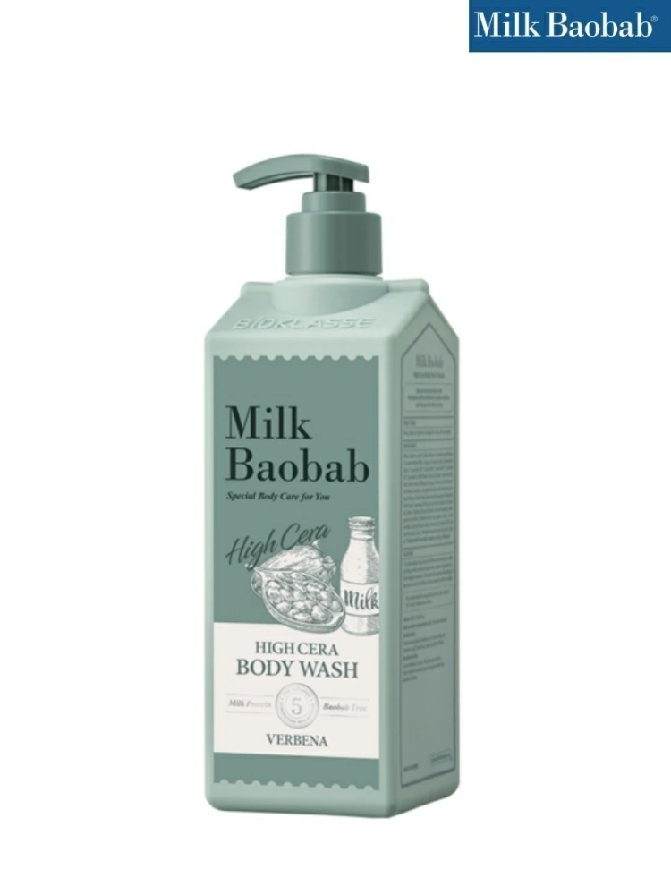 MilkBaobab Гель High Cera Body Wash Verbena, 500 мл.