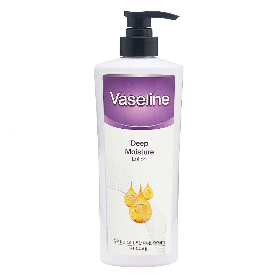 Foodaholic Vaseline Лосьон для тела Vaseline Deep Moisture Body Lotion (for extremely dry skin / 500 мл.)