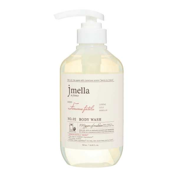 Jmella IN FRANCE FEMME FATALE BODY WASH Гель для душа "Личи, лилия, ваниль"