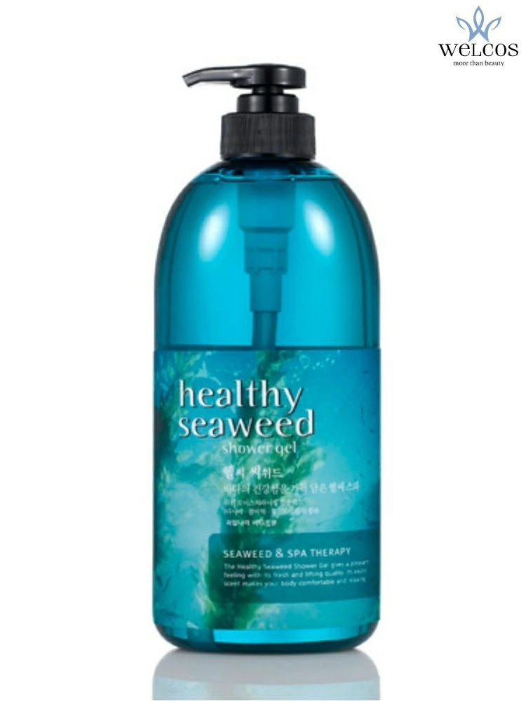 Welcos Гель для душа Body Phren Shower Gel Healthy Seaweed, 730 мл.