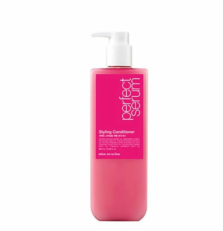 Mise En Scene Восстанавливающий кондиционер для поврежденных волос Perfect Styling Serum Conditioner, 680 мл.