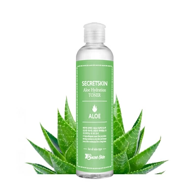 Secret Skin Тонер для лица Aloe Hydration Toner с экстрактом алоэ, 250 мл.