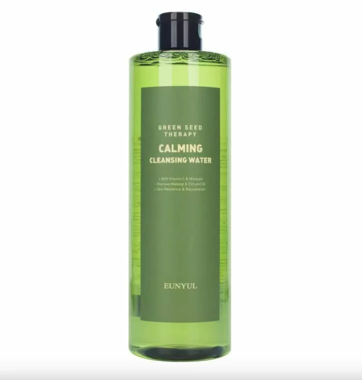 Eunyul Мицеллярная вода Green Seed Therapy Calming Cleansing Water, 500 мл.