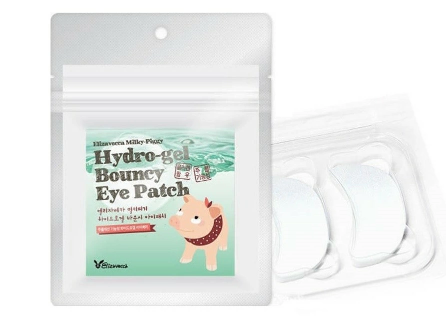 Elizavecca Патчи для глаз Hydrogel Bouncy Eye Patch, 20 шт.