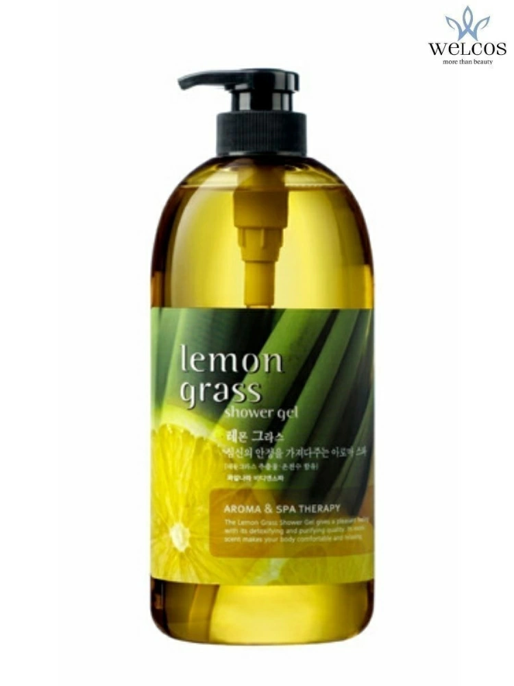 Welcos Гель для душа Body Phren Shower Gel Lemon Grass, 730 мл.