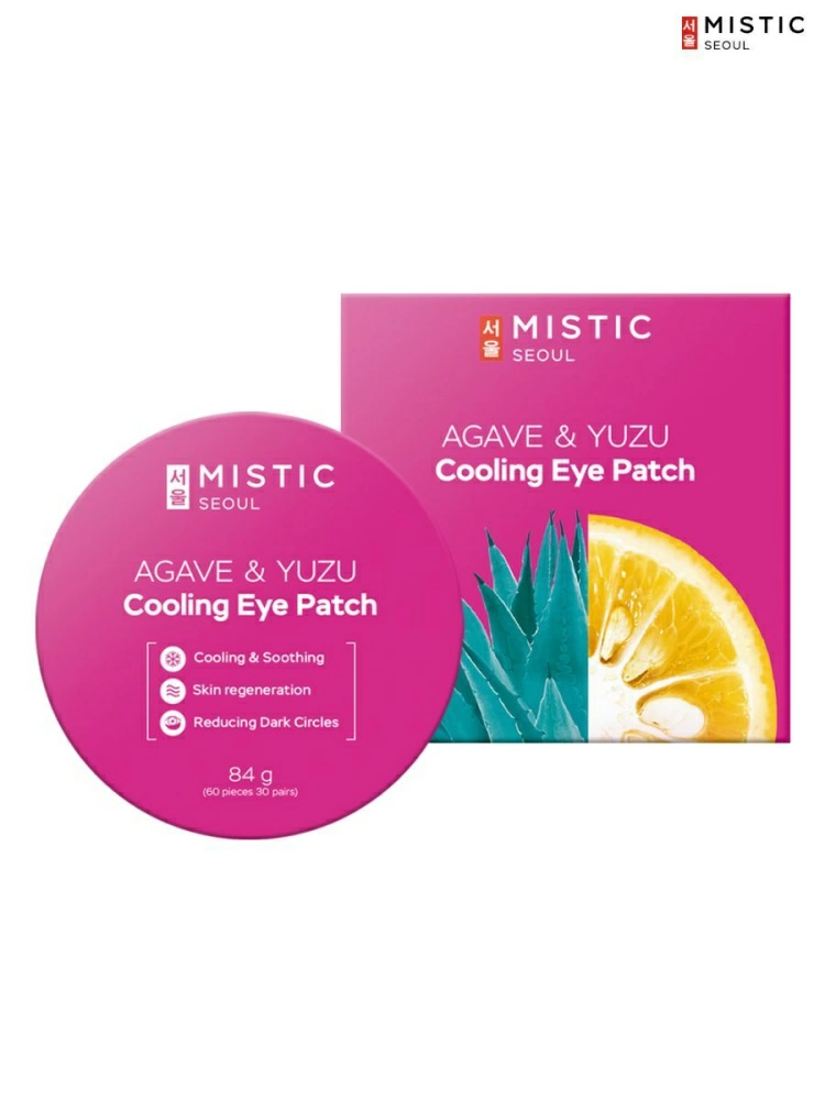 MISTIC AGAVE & YUZU COOLING EYE PATCH Охлаждающие патчи с экстрактами Агавы и Юдзу 60шт