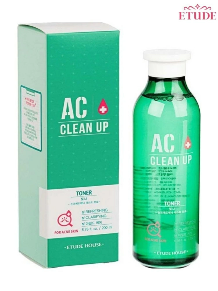 Etude House Тонер AC Clean Up Toner, 200 мл.