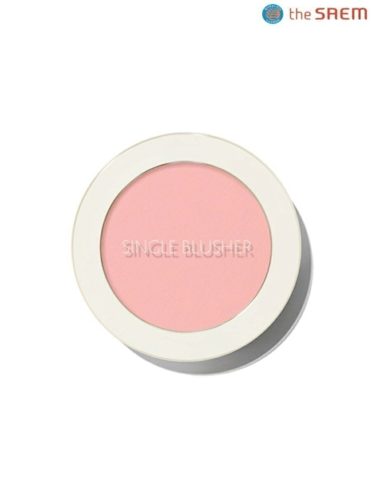 The Saem Румяна Saemmul Single Blusher PK05 Yogurt Pink, 5 гр.